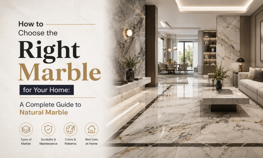 How to Choose the Right Marble for Your Home: A Complete Guide to Natural Marble